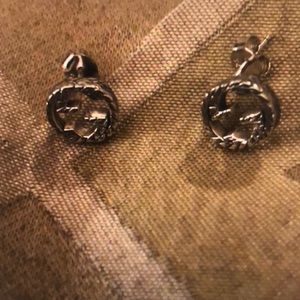 Authentic Gucci silver studs